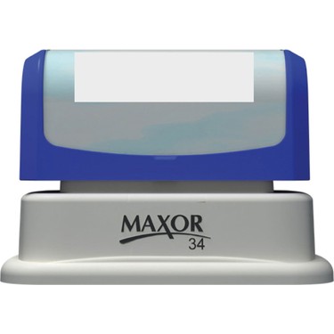 Maxor Flash Sistem Kendinden Mürekkepli Kaşe K-34